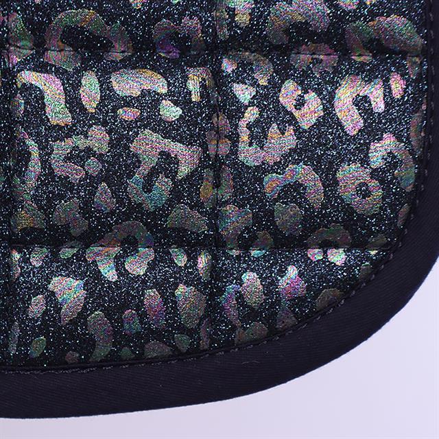 Zadeldek Epplejeck EJLimited Edition Leopard Donkerblauw