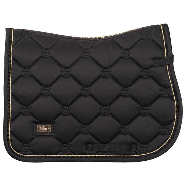 Zadeldek Equestrian Stockholm Black Gold Zwart-goud