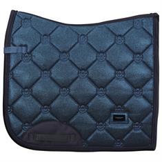 Zadeldek Equestrian Stockholm Blue Meadow Glimmer Blauw