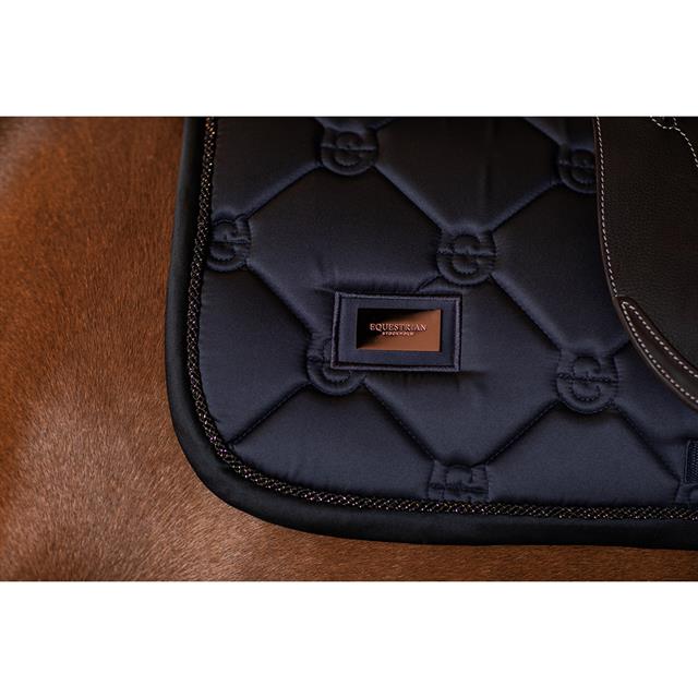 Zadeldek Equestrian Stockholm Dark Ocean Springen Donkerblauw-donkergrijs