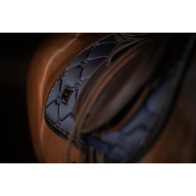 Zadeldek Equestrian Stockholm Dark Ocean Springen Donkerblauw-donkergrijs