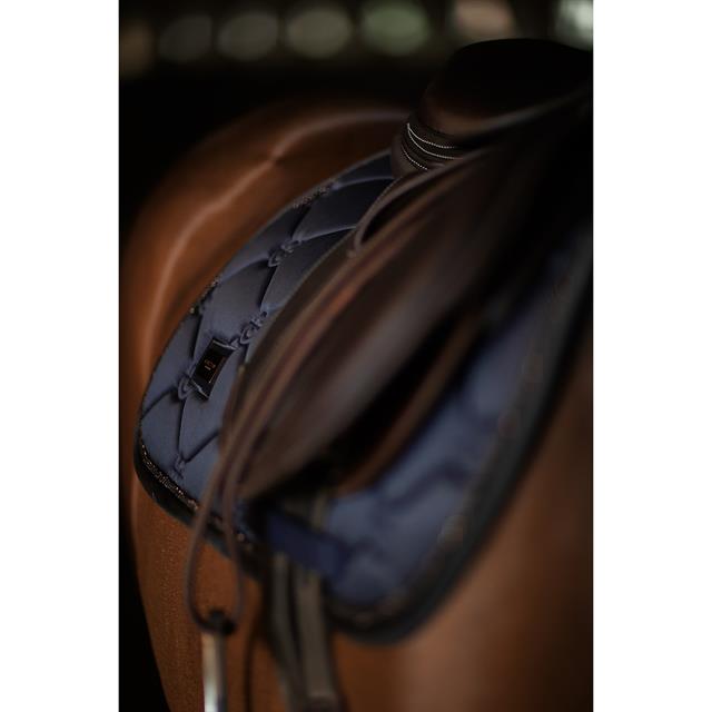 Zadeldek Equestrian Stockholm Dark Ocean Springen Donkerblauw-donkergrijs
