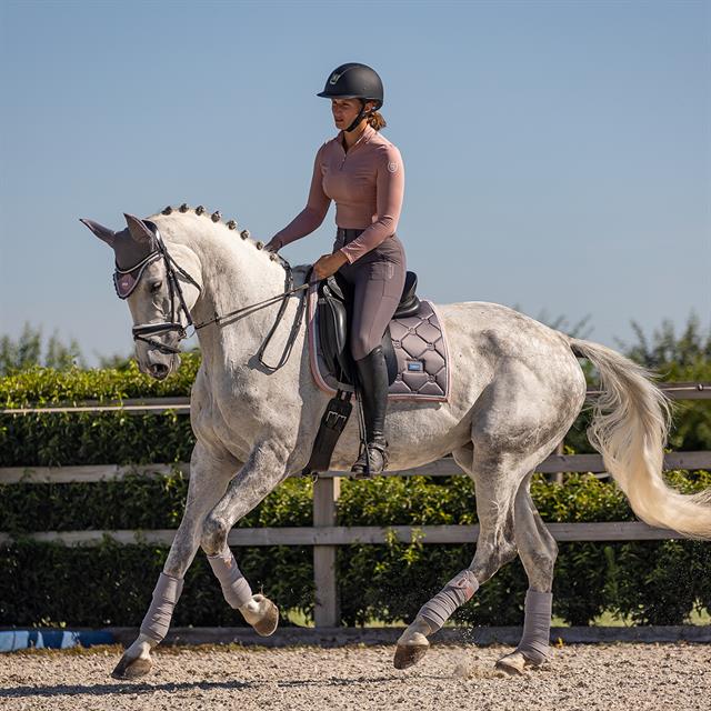 Zadeldek Equestrian Stockholm Dusty Pink Roze-grijs