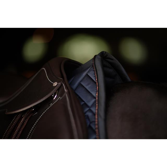 Zadeldek Equestrian Stockholm Modern Dark Ocean Springen Donkerblauw-donkergrijs