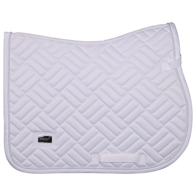 Zadeldek Equestrian Stockholm Modern Perfection Springen Wit-zilver