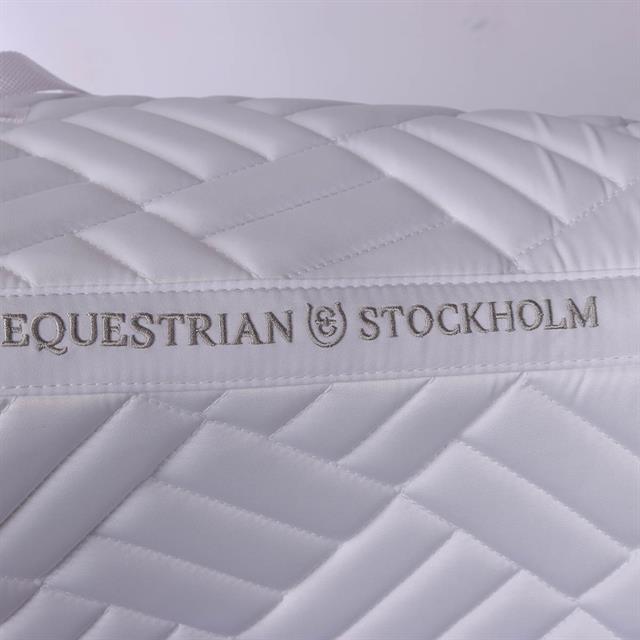 Zadeldek Equestrian Stockholm Modern Perfection Springen Wit-zilver
