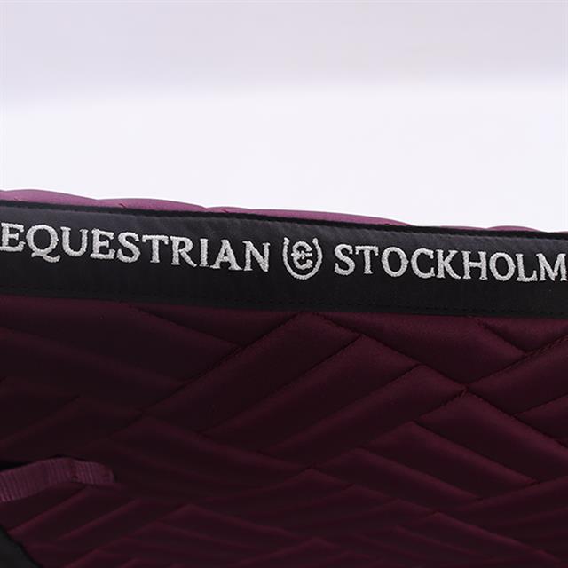 Zadeldek Equestrian Stockholm Modern Purple Night Dressuur Paars-zwart