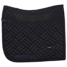 Zadeldek Equestrian Stockholm Modern Tech Navy Maze Donkerblauw