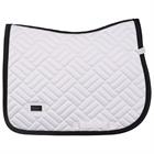 Zadeldek Equestrian Stockholm Modern White Black Edition Wit-zwart