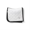 Zadeldek Equestrian Stockholm Modern White Dark Ocean Dressuur Wit-donkergrijs