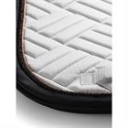 Zadeldek Equestrian Stockholm Modern White Dark Ocean Dressuur Wit-donkergrijs