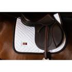 Zadeldek Equestrian Stockholm Modern White Dark Ocean Springen Wit-donkergrijs