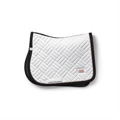 Zadeldek Equestrian Stockholm Modern White Dark Ocean Springen Wit-donkergrijs