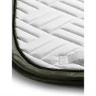 Zadeldek Equestrian Stockholm Modern White Striking Valley Dressuur Wit-green