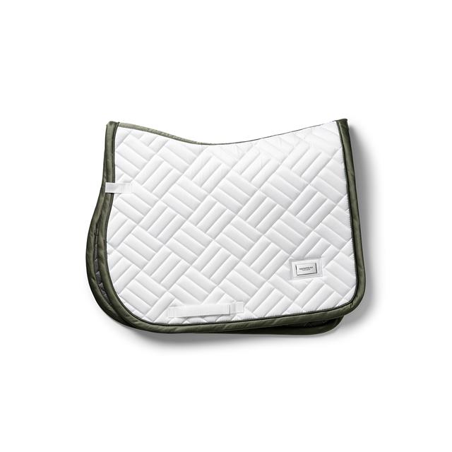 Zadeldek Equestrian Stockholm Modern White Striking Valley Springen Wit-green