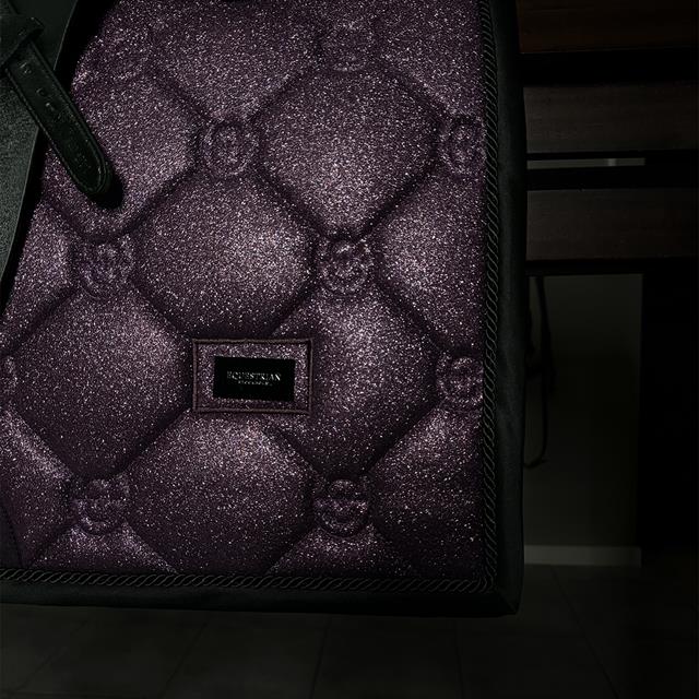 Zadeldek Equestrian Stockholm Purple Glimmer Dressuur Paars