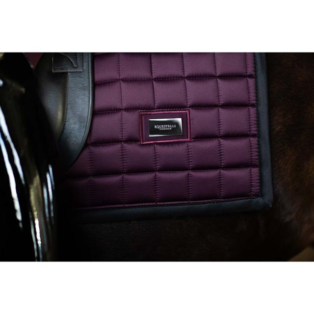 Zadeldek Equestrian Stockholm Sportive Black Raven Paars