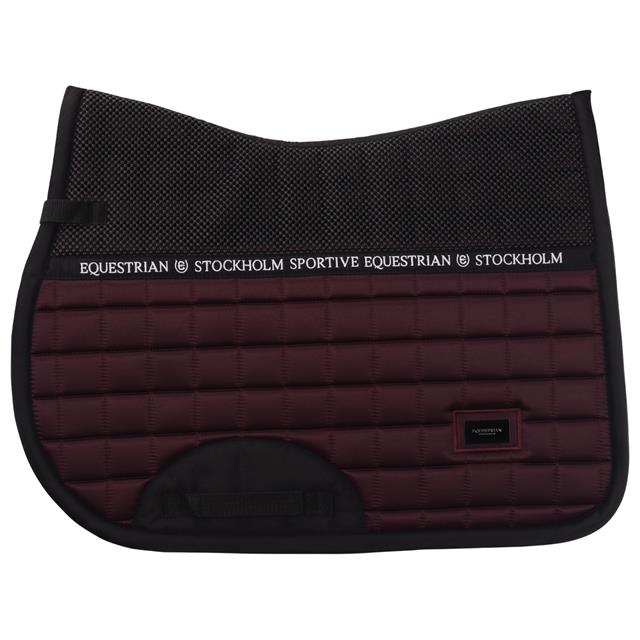 Zadeldek Equestrian Stockholm Sportive Black Raven Paars