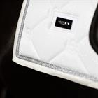 Zadeldek Equestrian Stockholm White Glimmer Dressuur Wit