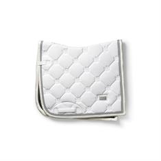 Zadeldek Equestrian Stockholm White Glimmer Dressuur Wit