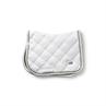 Zadeldek Equestrian Stockholm White Glimmer Springen Wit