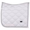 Zadeldek Equestrian Stockholm White Perfect Silver Wit-zilver