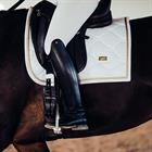 Zadeldek Equestrian Stockholm White Perfection Gold Wit-goud