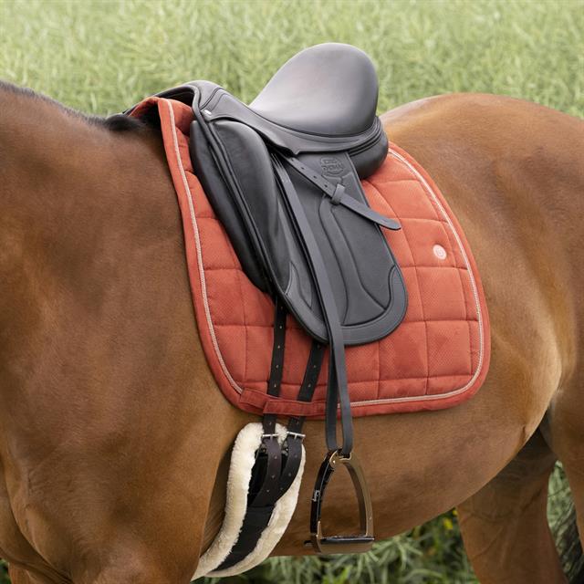 Zadeldek Equithème Suède Rood