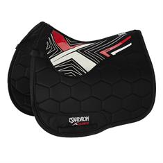 Zadeldek Eskadron 3D Mesh Compact Zwart