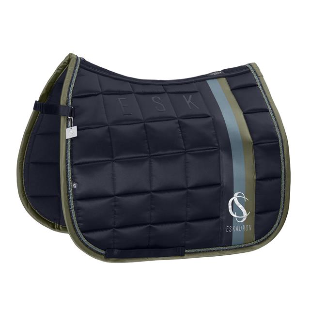 Zadeldek Eskadron Classic Sports Big Square Mattgloss Dressuur Donkerblauw