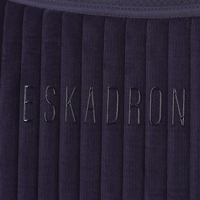 Zadeldek Eskadron Classic Sports Cord Emblem Donkerblauw