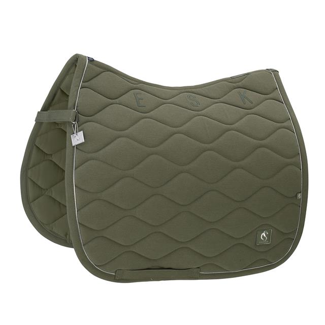 Zadeldek Eskadron Classic Sports Denim Dressuur Groen
