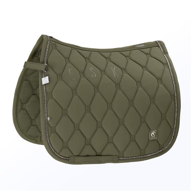 Zadeldek Eskadron Classic Sports Softshell Crystal Dressuur Groen
