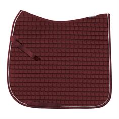 Zadeldek Eskadron Cotton Classic Silver Donkerrood