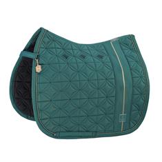 Zadeldek Eskadron Heritage Big Square Glam Dressuur Groen