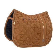 Zadeldek Eskadron Heritage Big Square Glam Dressuur Lichtbruin