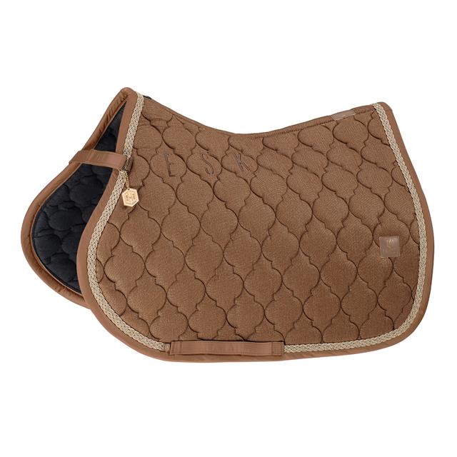 Zadeldek Eskadron Heritage Cotton Glitter Veelzijdigheid Lichtbruin