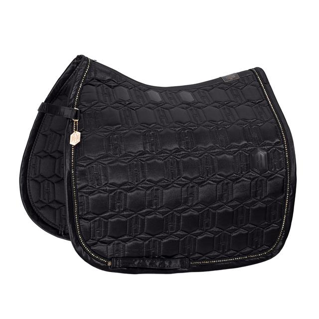 Zadeldek Eskadron Heritage Satin Crystal Shetty Zwart