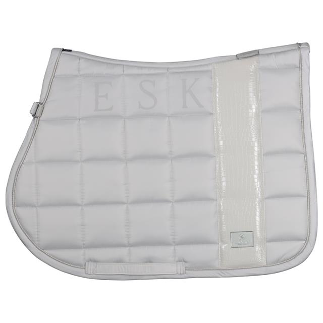 Zadeldek Eskadron Platinum Big Square Glossy Gebroken wit