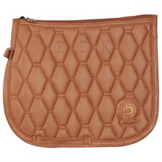 Zadeldek Eskadron Platinum Metallic Faux Leather Shetty Middenbruin