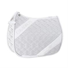 Zadeldek Eskadron Platinum Pure Glitter Mesh Wit