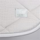 Zadeldek Eskadron Platinum Velvet Croco Gebroken wit