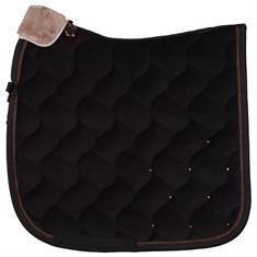 Zadeldek Eskadron Platinum Velvet Crystal Zwart