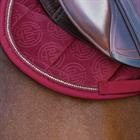 Zadeldek Eskadron Reflexx Velvet Crystal Rood