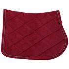 Zadeldek Eskadron Reflexx Velvet Crystal Rood