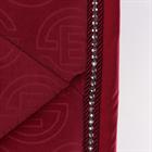 Zadeldek Eskadron Reflexx Velvet Crystal Rood