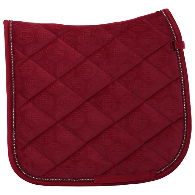 Zadeldek Eskadron Reflexx Velvet Crystal Rood