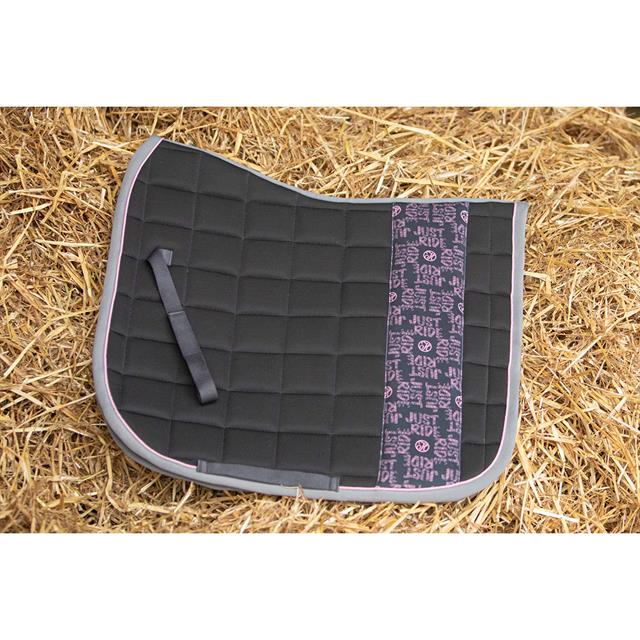 Zadeldek Harry's Horse Just Ride Urban Dressuur Donkergrijs