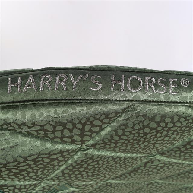 Zadeldek Harry's Horse Reverso Leopard Groen