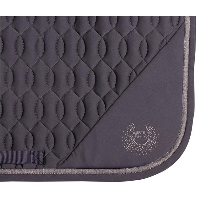 Zadeldek Harry's Horse Trendy Jet Dressuur Grijs